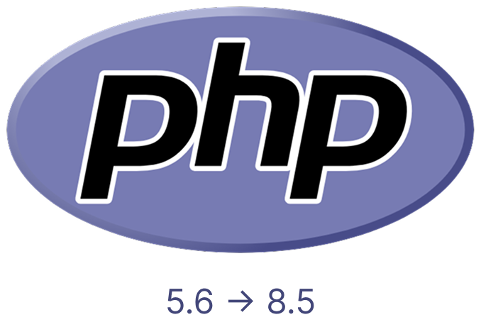 PHP 5.6 - 8.5